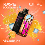 LINVO RAVE PRO - DISPOSABLE - ORANGE ICE
