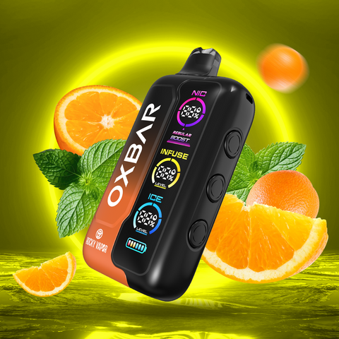 ROCKY VAPOR OXBAR TRI FUSION - DISPOSABLE - ORANGE ICE