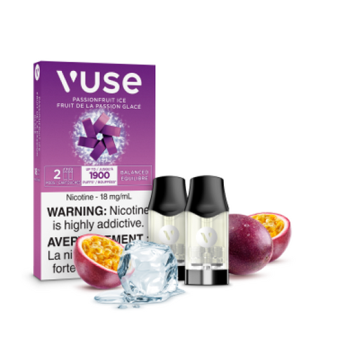 VUSE - CLOSED PODS - (2 PACK) - PASSIONFRUIT ICE