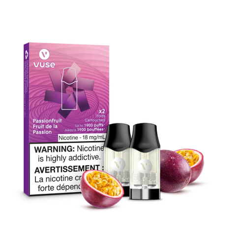 VUSE - CLOSED PODS - (2 PACK) - PASSIONFRUIT