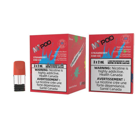 MY POD - CLOSED PODS - STRAWBERRY KIWI ICE