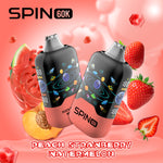 SPIN 60K - DISPOSABLE - PEACH STRAWBERRY WATERMELON