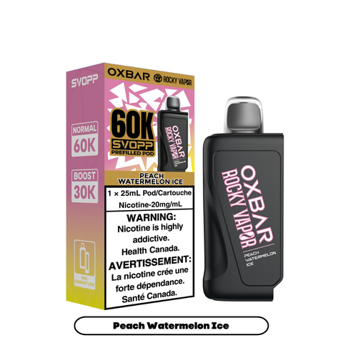 OXBAR SVOPP - CLOSED PODS - 60K - PEACH WATERMELON ICE