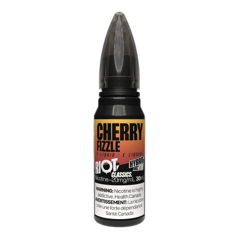 RIOT - E-LIQUID - HYBRIDNIC - 30ML - CHERRY FIZZLE