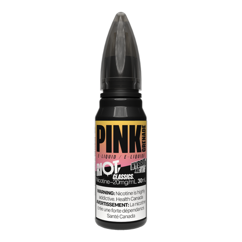 RIOT - E-LIQUID - HYBRIDNIC - 30ML - PINK GRENADE