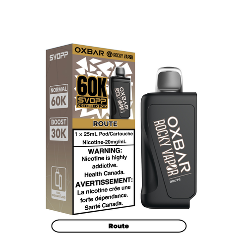 OXBAR SVOPP - CLOSED PODS - 60K - ROUTE