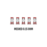 SMOK NORD 6 RPM4 MESHED COILS 5/PK