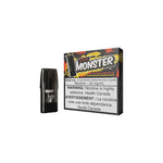 STLTH MONSTER POD PACK STRAWNANA ORANGE ICE