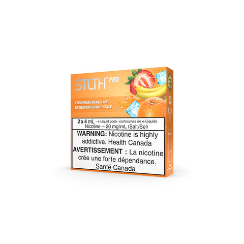 STLTH PRO POD PACK - STRAWNANA ORANGE ICE