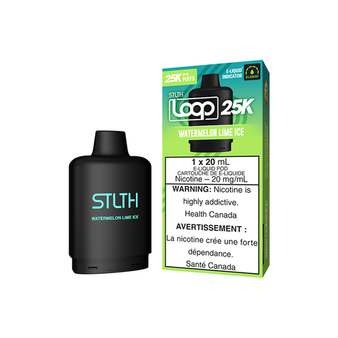 STLTH - LOOP - 25K - POD - WATERMELON LIME ICE