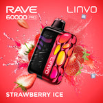 LINVO RAVE PRO - DISPOSABLE - STRAWBERRY ICE