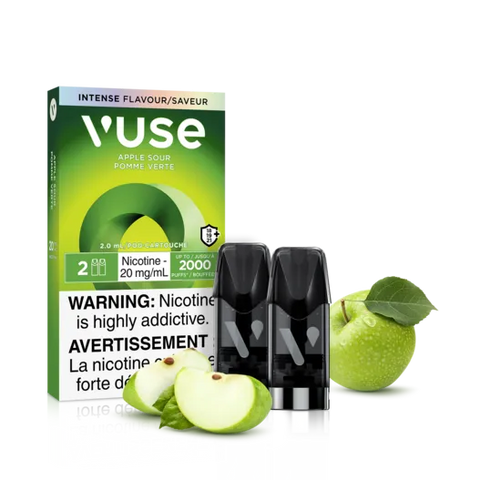 VUSE - CLOSED PODS - (2 PACK) - APPLE SOUR