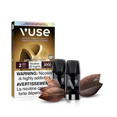 VUSE - CLOSED PODS - (2 PACK) - EXOTIC TOBACCO BOLD +