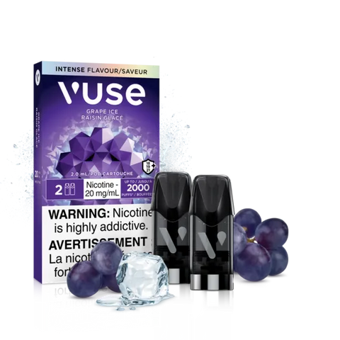 VUSE - CLOSED PODS - (2 PACK) - GRAPE ICE