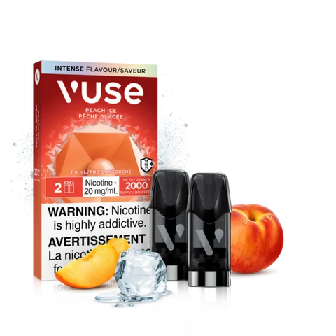 VUSE - CLOSED PODS - (2 PACK) - PEACH ICE