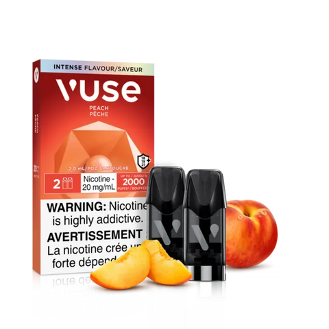 VUSE - CLOSED PODS - (2 PACK) - PEACH