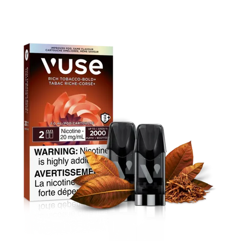 VUSE - CLOSED PODS - (2 PACK) - RICH TOBACCO BOLD+