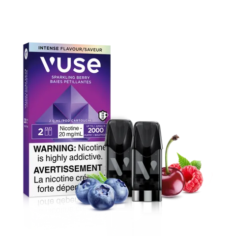 VUSE - CLOSED PODS - (2 PACK) - SPARKLING BERRY