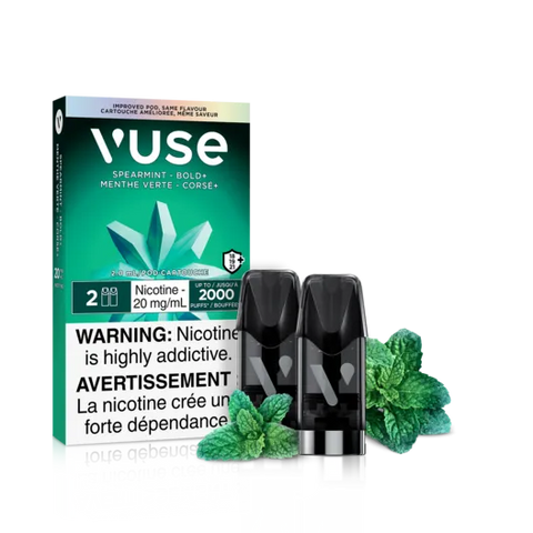 VUSE - CLOSED PODS - (2 PACK) - SPEARMINT BOLD +