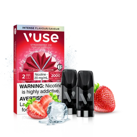 VUSE - CLOSED PODS - (2 PACK) - STRAWBERRY ICE