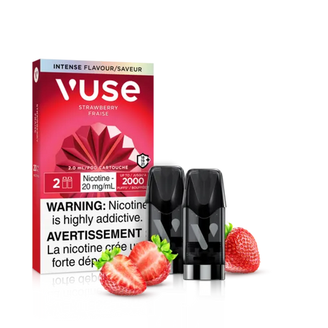 VUSE - CLOSED PODS - (2 PACK) - STRAWBERRY