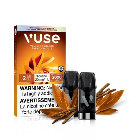 VUSE - CLOSED PODS - (2 PACK) - VELVETY TOBACCO