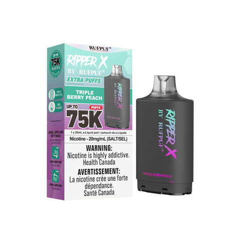 RIPPER X BY RUFPUF - CLOSED PODS - 75K - TRIPLE BERRY PEACH