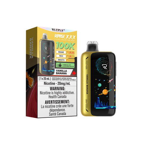 RUFPUF RIPPER XXX - DISPOSABLE - 100K - VANILLA BANANA