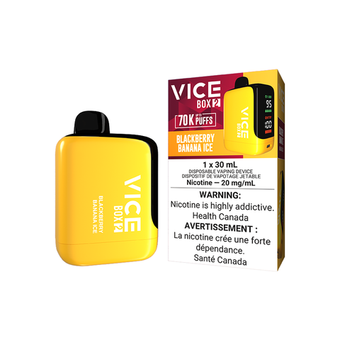 VICE BOX 2 - DISPOSABLE - 70K - BLACKBERRY BANANA ICE