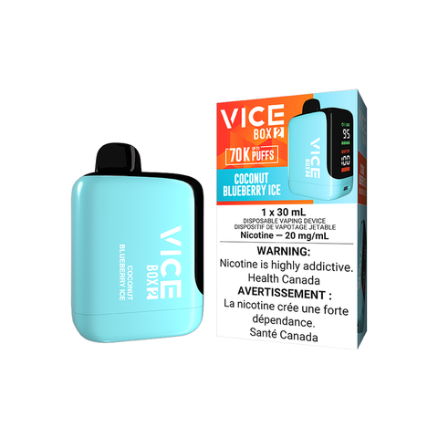 VICE BOX 2 - DISPOSABLE - 70K - COCONUT BLUEBERRY ICE