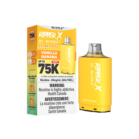 RIPPER X BY RUFPUF - CLOSED PODS - 75K - VANILLA BANANA