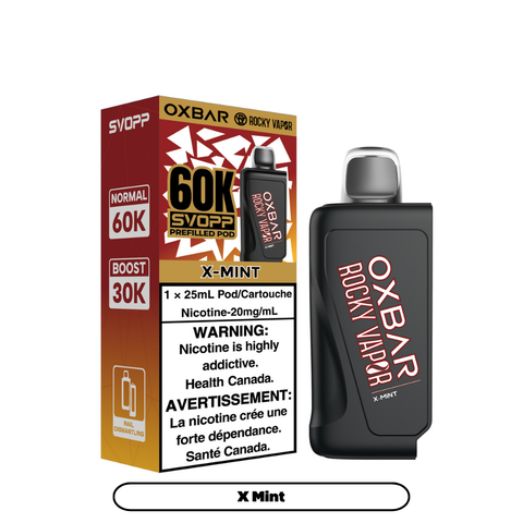OXBAR SVOPP - CLOSED PODS - 60K - X MINT