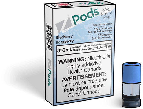 ZPods - Blue Raspberry (3x2ml)