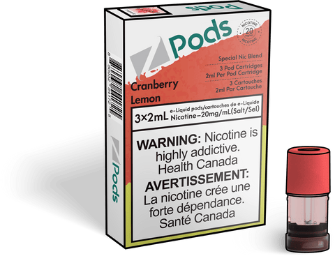 ZPods - Cranberry Lemon (3x2ml)