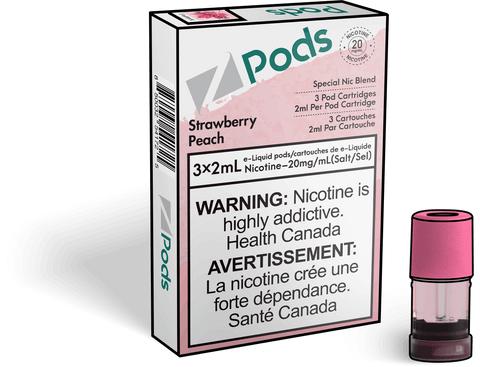 ZPods - Strawberry Peach (3x2ml)