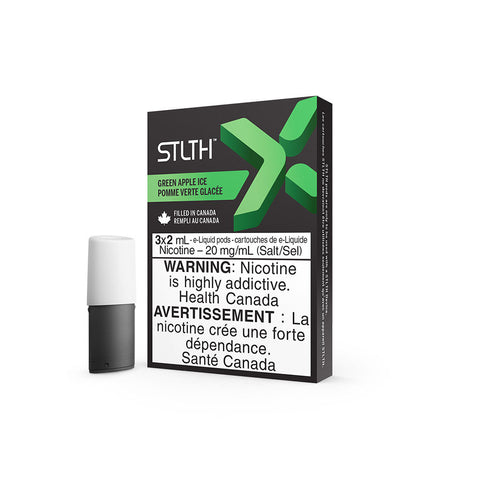 STLTH X POD PACK - GREEN APPLE ICE