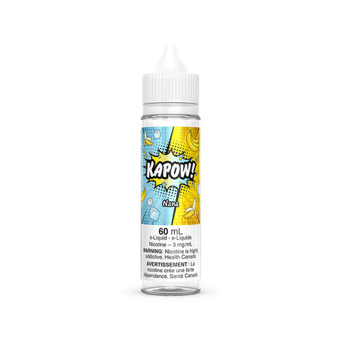 KAPOW - E-LIQUID - FREEBASE - 60 ML - NANA
