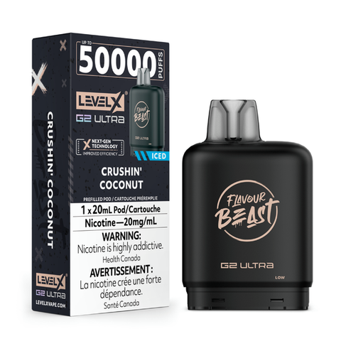 LEVEL X - FLAVOUR BEAST G2 ULTRA POD - CRUSHIN' COCONUT