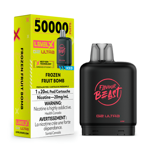 LEVEL X - FLAVOUR BEAST G2 ULTRA POD - FROZEN FRUIT BOMB