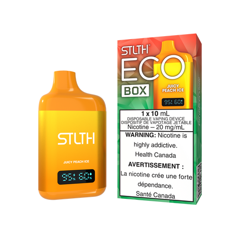 STLTH ECO BOX - DISPOSABLE - JUICY PEACH ICE