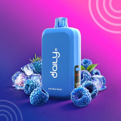DRIP'N BY ENVI DAILY - DISPOSABLE - JUST BLUE RAZZ