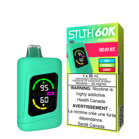 STLTH 60K - DISPOSABLE - MOJO ICE
