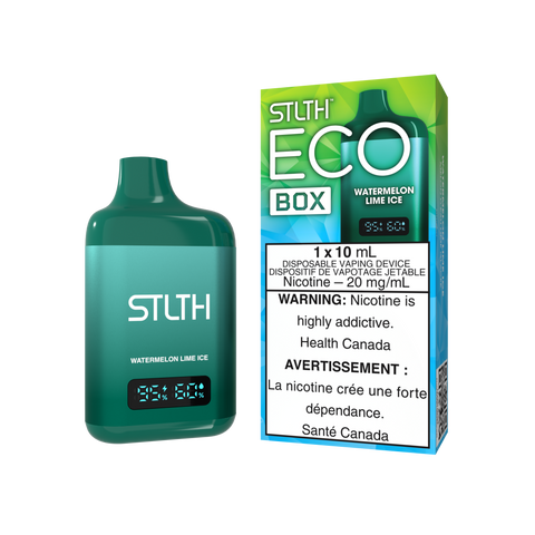 STLTH ECO BOX - DISPOSABLE - WATERMELON LIME ICE