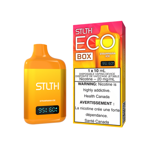 STLTH ECO BOX - DISPOSABLE - STRAWNANA ICE