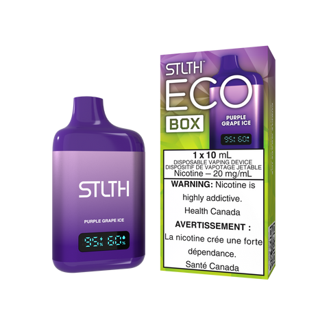 STLTH ECO BOX - DISPOSABLE - PURPLE GRAPE ICE