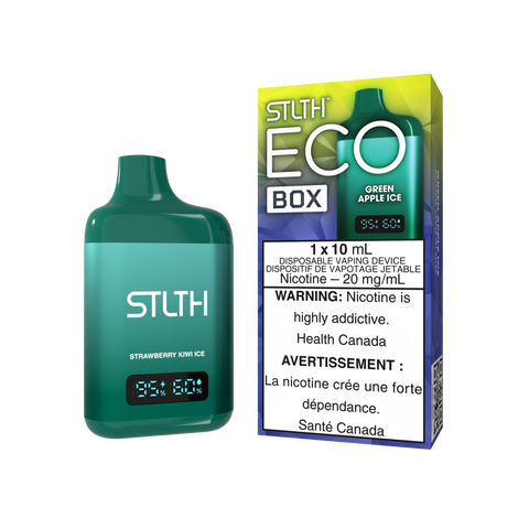 STLTH ECO BOX - DISPOSABLE - GREEN APPLE ICE