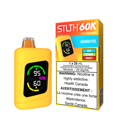 STLTH 60K - DISPOSABLE - MANGO ICE