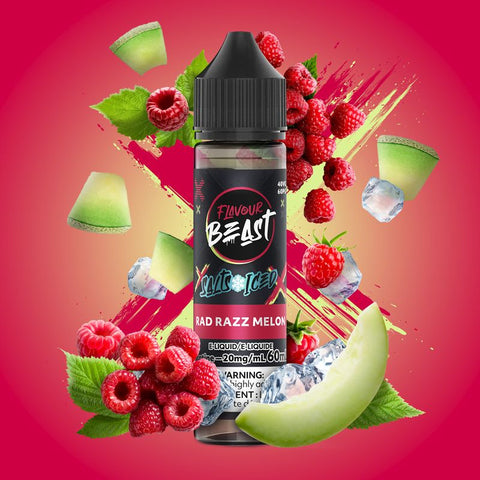 FLAVOUR BEAST - E-LIQUID - NIC SALT - 60 ML - RAD RAZZ MELON