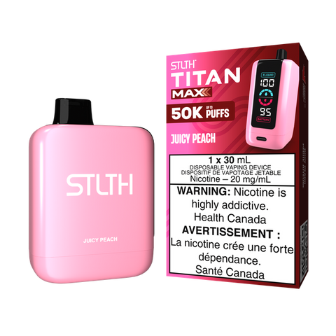 STLTH TITAN MAX - DISPOSABLE - JUICY PEACH