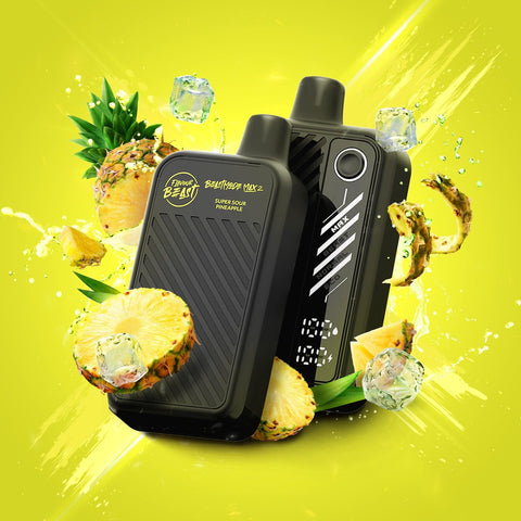 FLAVOUR BEAST BEAST MODE MAX 2 - 50K - DISPOSABLE - SUPER SOUR PINEAPPLE